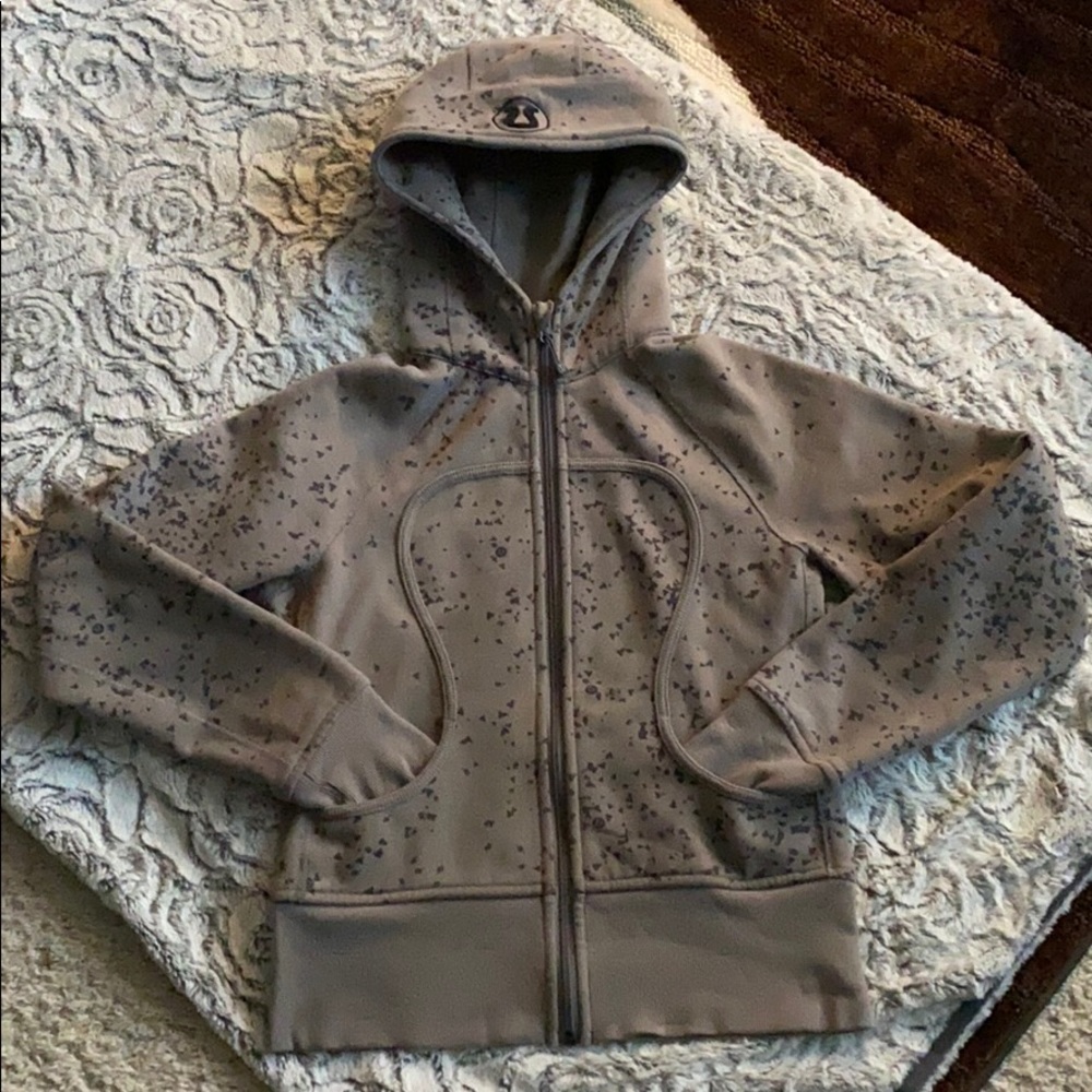 Lululemon Tan Scuba Full Zip Jacket